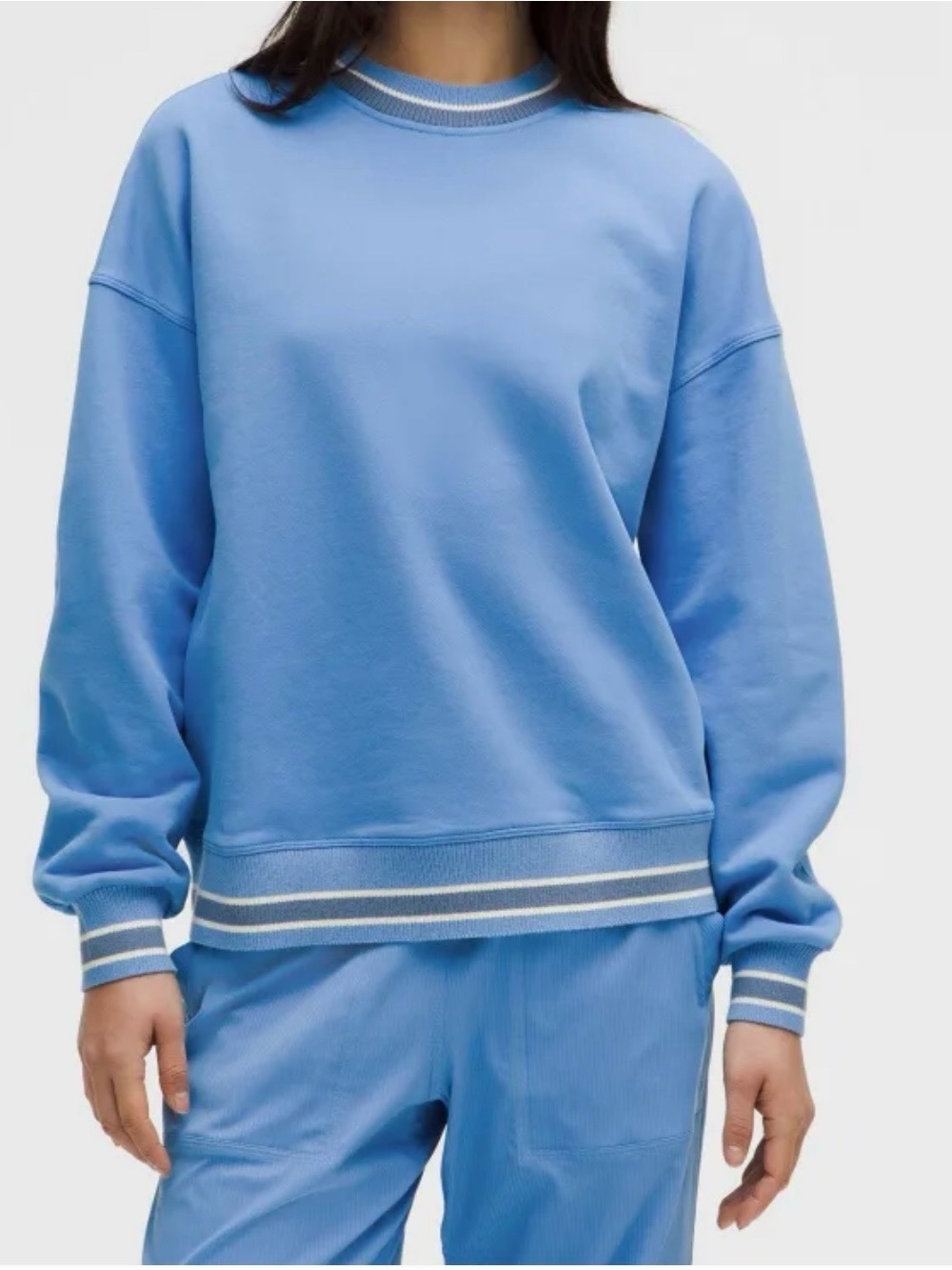 Lululemon Perfectly Oversized Ringer Crew